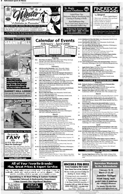 WHITEFACE TURNS 50 - Adirondack Sports & Fitness