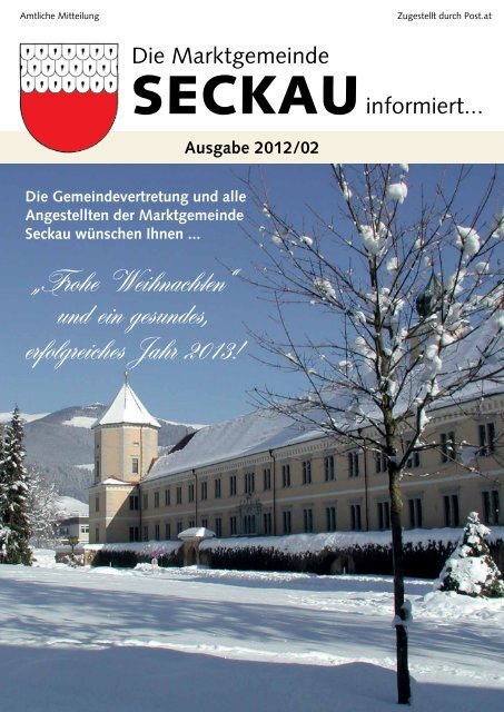 Ausgabe 2012/02 - Marktgemeinde Seckau
