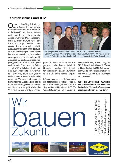 Ausgabe 2012/02 - Marktgemeinde Seckau