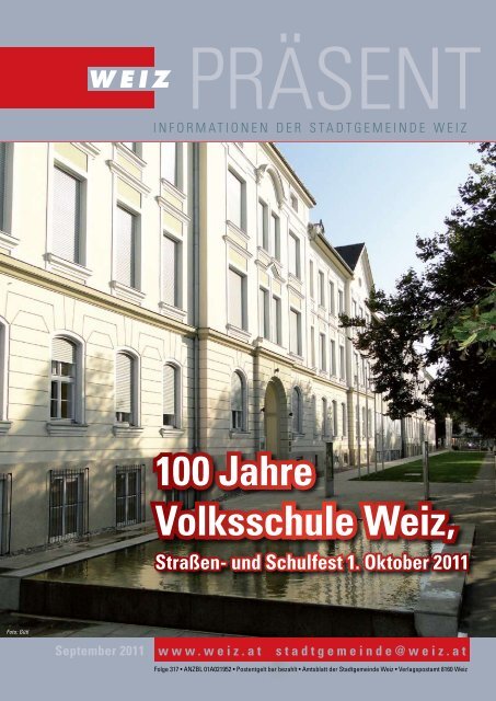 100 Jahre Volksschule Weiz,
