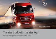 The star truck with the star logo - Mercedes-Benz Polska