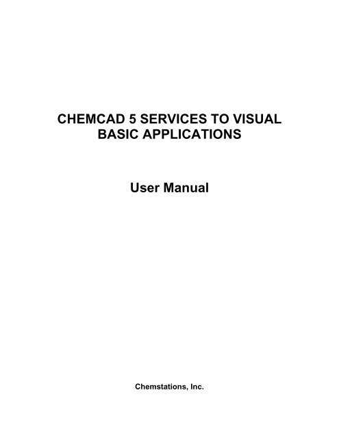 chemcad 7 guide chemcad 7 guide