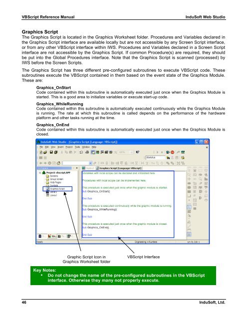 VBScript Reference Manual for InduSoft Web Studio