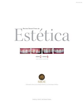 Revista Dental Press de Estética V olume 2 - Número 4 - Outubro ...