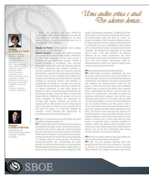 Revista Dental Press de Estética V olume 2 - Número 4 - Outubro ...