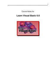 microsoft visual basic tutorial beginners
