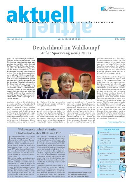 aktuell 02/05 - vbw - Baden-Württemberg
