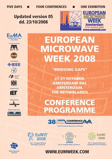 EUROPEAN MICROWAVE WEEK 2008