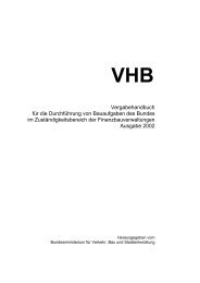 VHB 2002, Stand November 2006