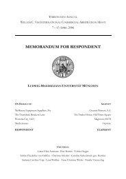 memorandum for respondent ludwig-maximilians-universität münchen