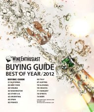 Wine Enthusiast Magazine's December 31st 2012 Advance Buying ...