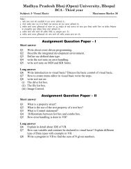 Madhya Pradesh Bhoj (Open) University, Bhopal