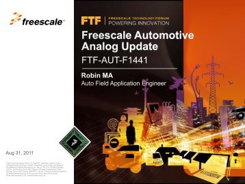 Freescale PowerPoint Template