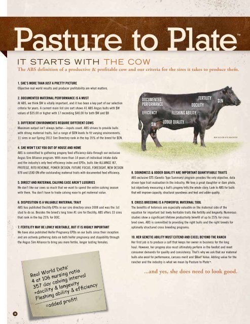 Spring 2013 Beef Sire Directory