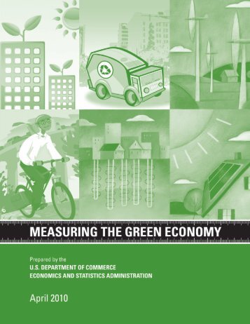 Measuring the Green Economy - Economics and Statistics ...