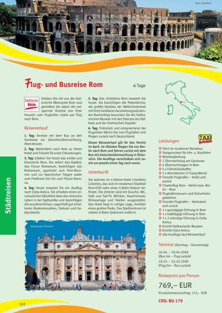 Urlaubsreisen - Becker-strelitz-reisen-berlin.com