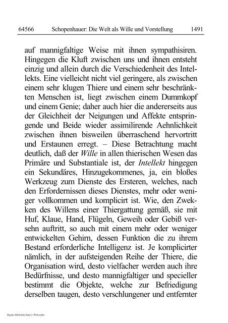 Arthur Schopenhauer - Die Welt als Wille und Vorstellung