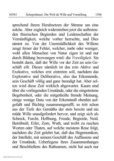 Arthur Schopenhauer - Die Welt als Wille und Vorstellung