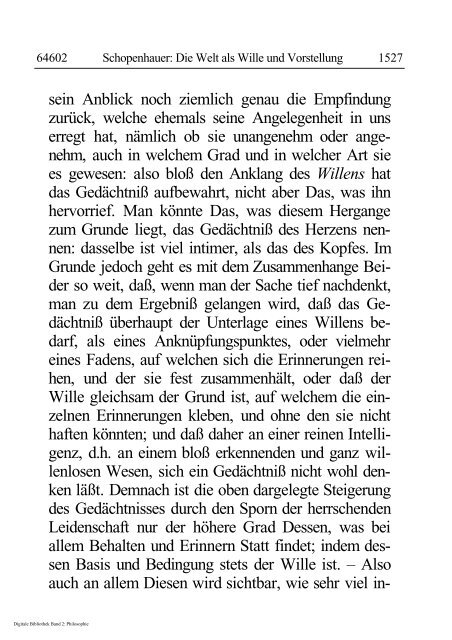 Arthur Schopenhauer - Die Welt als Wille und Vorstellung