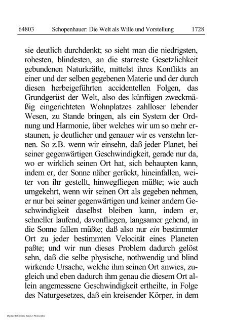 Arthur Schopenhauer - Die Welt als Wille und Vorstellung