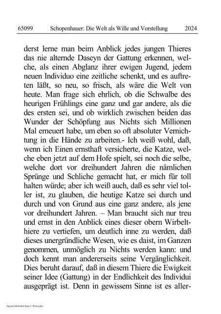 Arthur Schopenhauer - Die Welt als Wille und Vorstellung