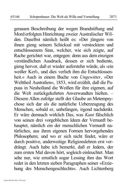 Arthur Schopenhauer - Die Welt als Wille und Vorstellung