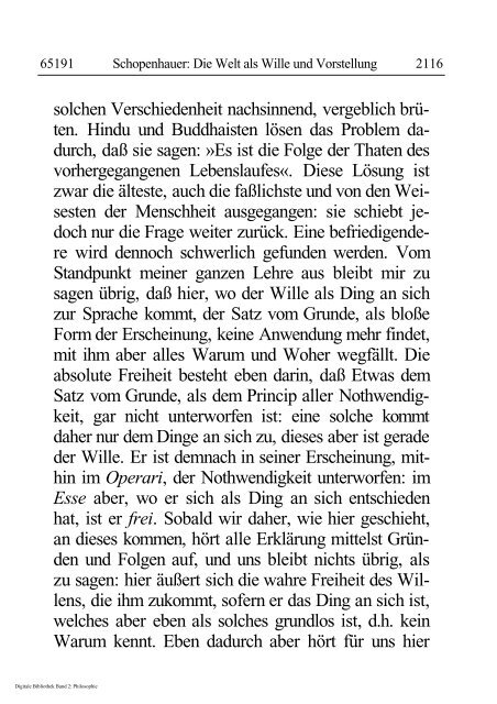 Arthur Schopenhauer - Die Welt als Wille und Vorstellung