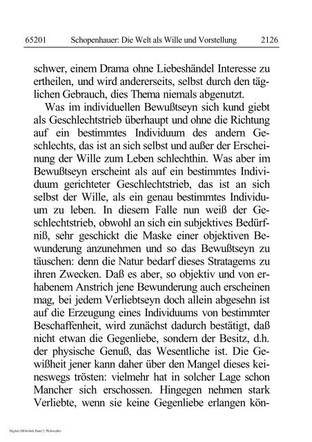 Arthur Schopenhauer - Die Welt als Wille und Vorstellung