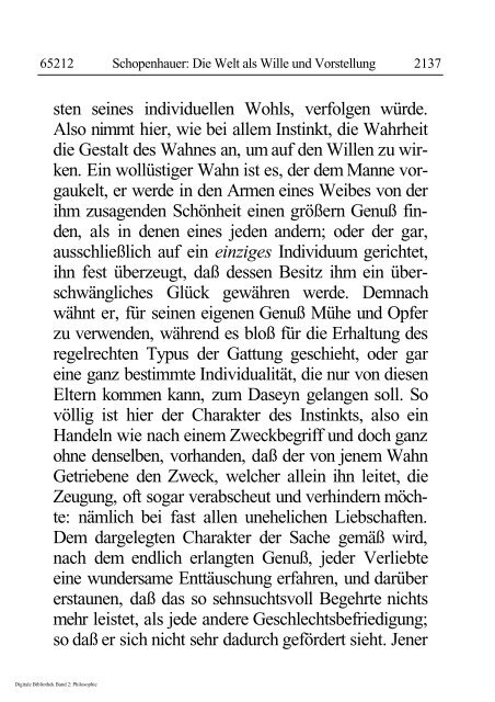 Arthur Schopenhauer - Die Welt als Wille und Vorstellung