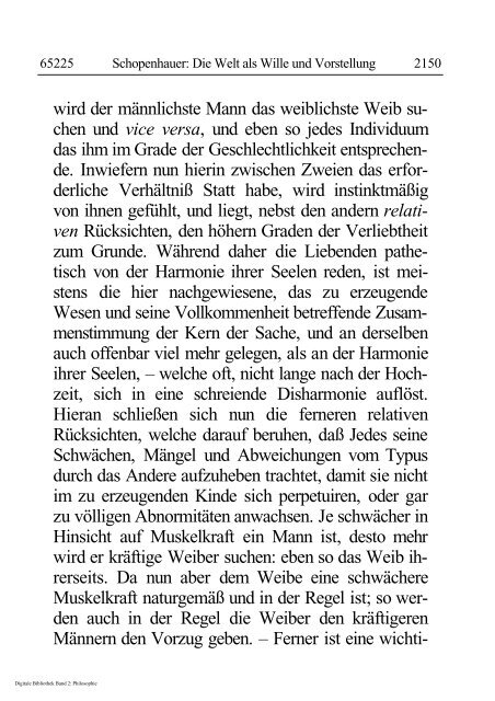 Arthur Schopenhauer - Die Welt als Wille und Vorstellung