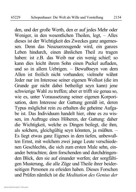 Arthur Schopenhauer - Die Welt als Wille und Vorstellung