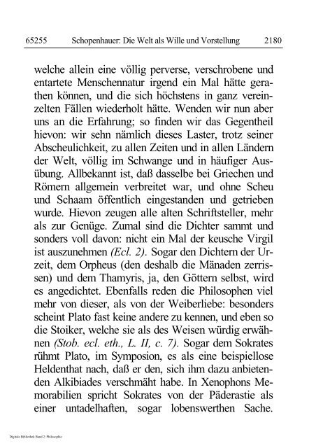 Arthur Schopenhauer - Die Welt als Wille und Vorstellung