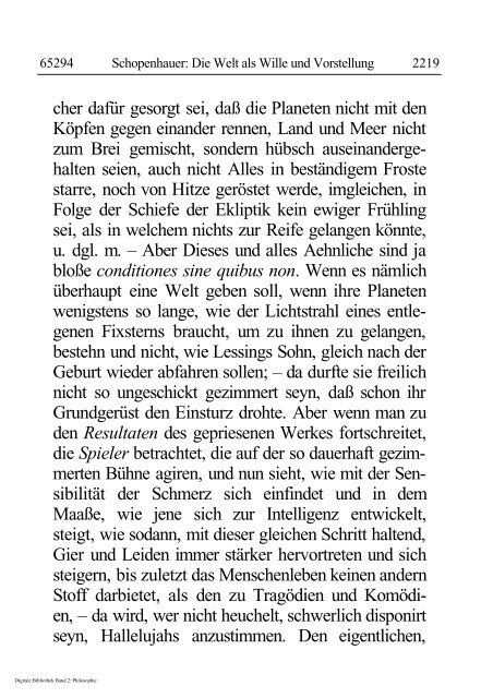 Arthur Schopenhauer - Die Welt als Wille und Vorstellung