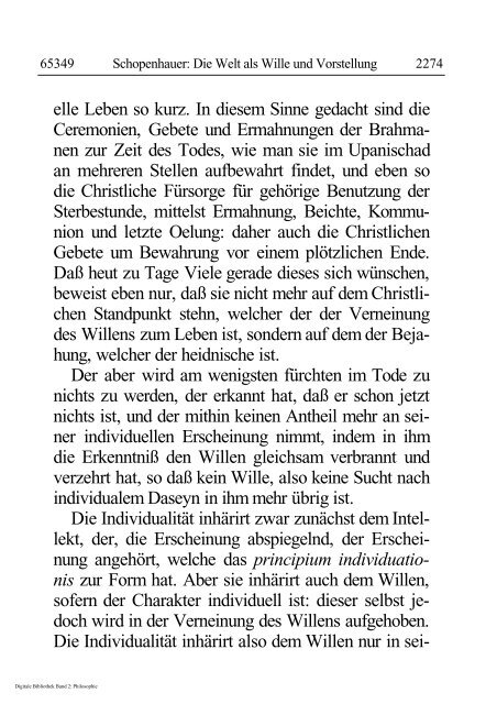 Arthur Schopenhauer - Die Welt als Wille und Vorstellung