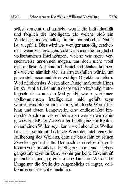 Arthur Schopenhauer - Die Welt als Wille und Vorstellung