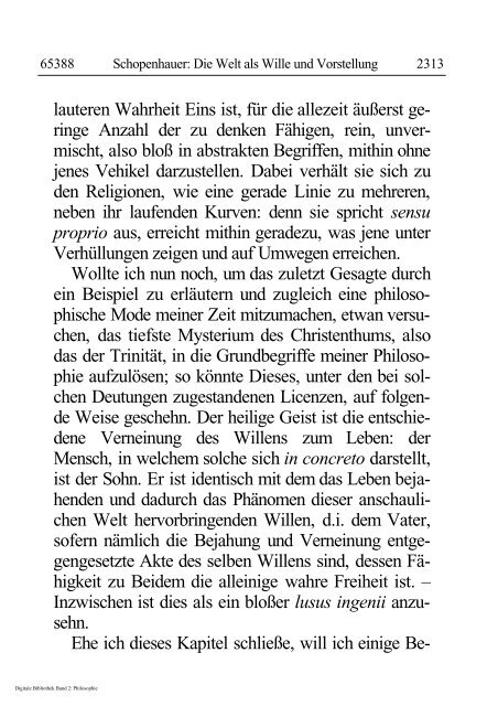 Arthur Schopenhauer - Die Welt als Wille und Vorstellung