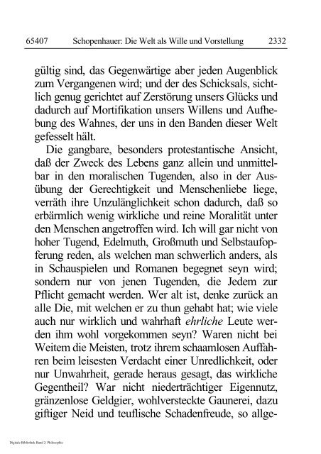 Arthur Schopenhauer - Die Welt als Wille und Vorstellung