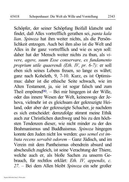 Arthur Schopenhauer - Die Welt als Wille und Vorstellung