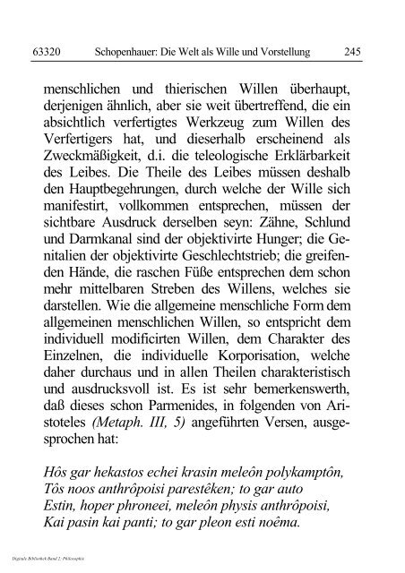 Arthur Schopenhauer - Die Welt als Wille und Vorstellung