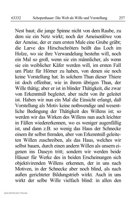 Arthur Schopenhauer - Die Welt als Wille und Vorstellung