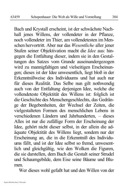 Arthur Schopenhauer - Die Welt als Wille und Vorstellung