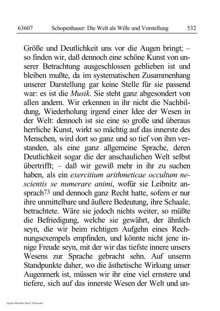 Arthur Schopenhauer - Die Welt als Wille und Vorstellung