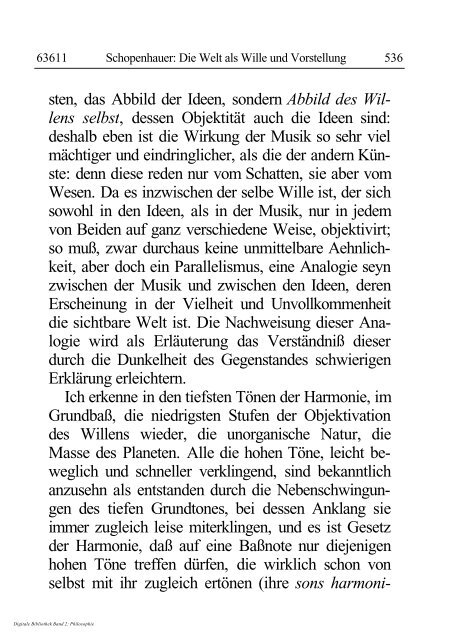 Arthur Schopenhauer - Die Welt als Wille und Vorstellung