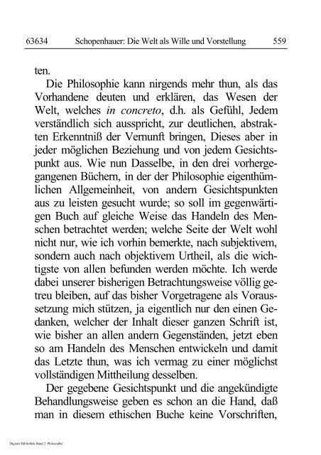 Arthur Schopenhauer - Die Welt als Wille und Vorstellung