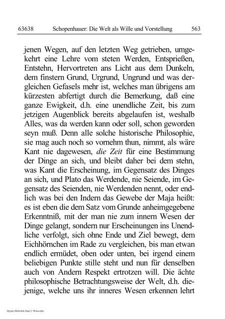 Arthur Schopenhauer - Die Welt als Wille und Vorstellung