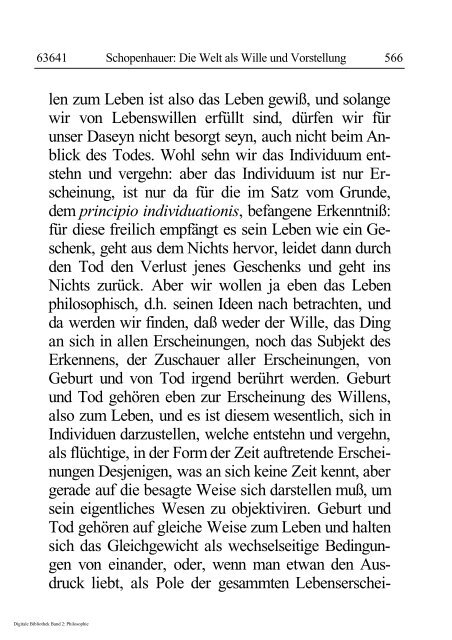 Arthur Schopenhauer - Die Welt als Wille und Vorstellung