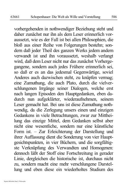 Arthur Schopenhauer - Die Welt als Wille und Vorstellung