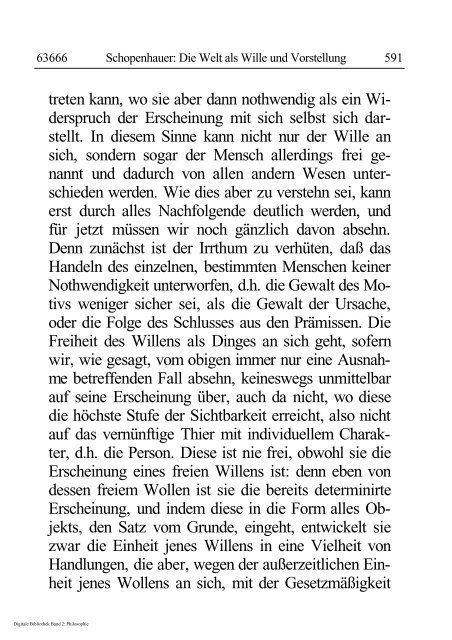 Arthur Schopenhauer - Die Welt als Wille und Vorstellung