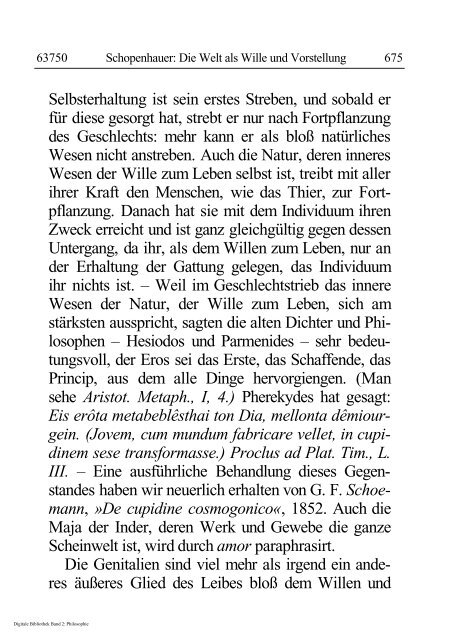 Arthur Schopenhauer - Die Welt als Wille und Vorstellung