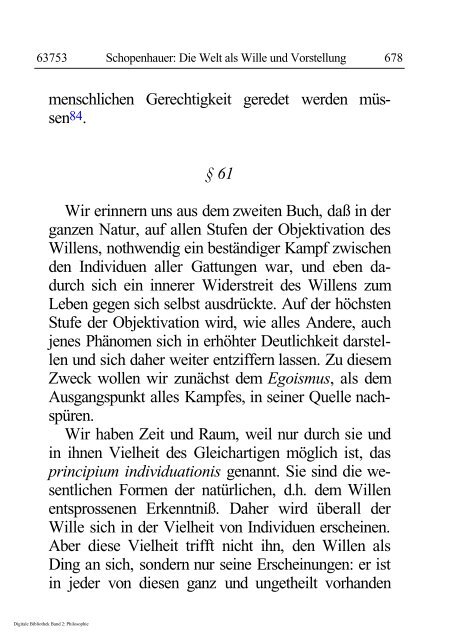 Arthur Schopenhauer - Die Welt als Wille und Vorstellung